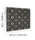 4142-72656 - Camp Blanket Black Wallpaper-Chesapeake