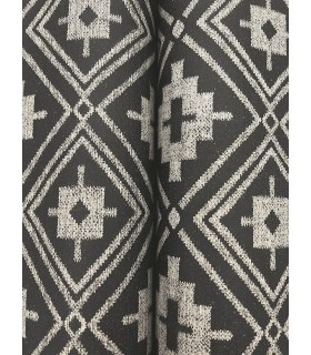 4142-72656 - Camp Blanket Black Wallpaper-Chesapeake