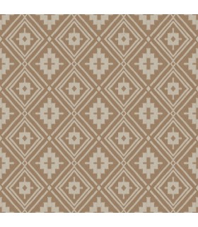 4142-72660 - Camp Blanket Chestnut Wallpaper-Chesapeake