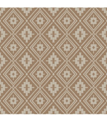 4142-72660 - Camp Blanket Chestnut Wallpaper-Chesapeake