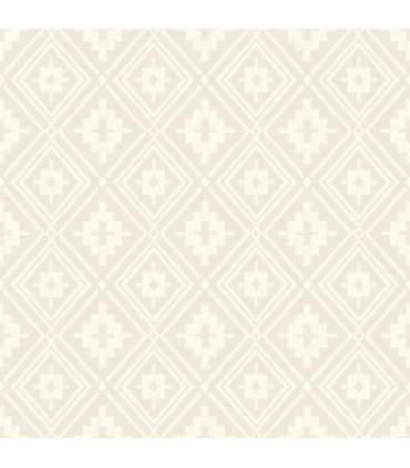 4142-72661 - Camp Blanket Cream Wallpaper-Chesapeake