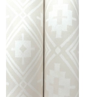 4142-72661 - Camp Blanket Cream Wallpaper-Chesapeake