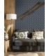 4142-72657 - Camp Blanket Dark Blue Wallpaper-Chesapeake