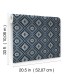 4142-72657 - Camp Blanket Dark Blue Wallpaper-Chesapeake