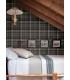 4142-72632 - Dutton Plaid Charcoal Wallpaper-Chesapeake
