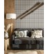 4142-72634 - Dutton Plaid Grey Wallpaper-Chesapeake