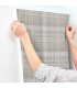 4142-72634 - Dutton Plaid Grey Wallpaper-Chesapeake