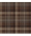 4142-72636 - Dutton Plaid Rust Wallpaper-Chesapeake