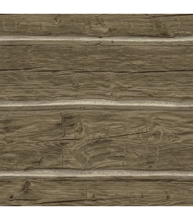 4142-72613 - Lodgepole Dark Brown Wallpaper-Chesapeake