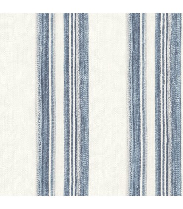 4142-72600 - Loom Spun Indigo Wallpaper-Chesapeake