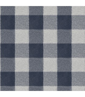 4142-72620 - Lumberjack Navy Wallpaper-Chesapeake