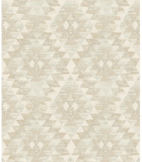 4142-72603 - Montana Beige Wallpaper-Chesapeake