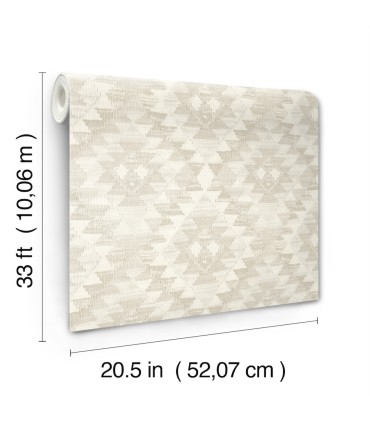 4142-72605 - Montana Bone Wallpaper-Chesapeake