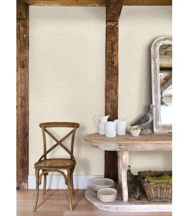 4142-72650 - Plaited Grass Cream Wallpaper-Chesapeake