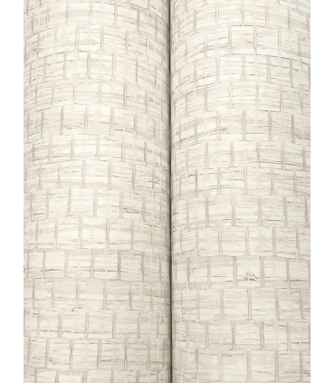 4142-72650 - Plaited Grass Cream Wallpaper-Chesapeake