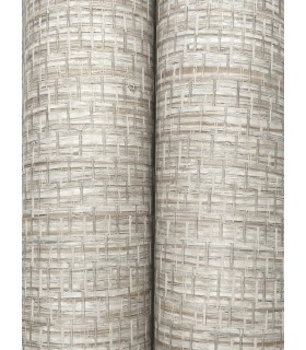 4142-72654 - Plaited Grass Grey Wallpaper-Chesapeake