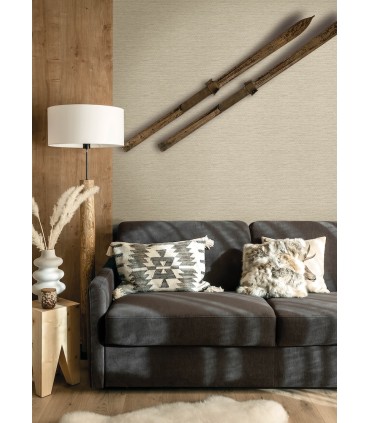 4142-72655 - Plaited Grass Light Grey Wallpaper-Chesapeake