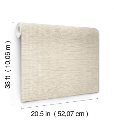 4142-72655 - Plaited Grass Light Grey Wallpaper-Chesapeake