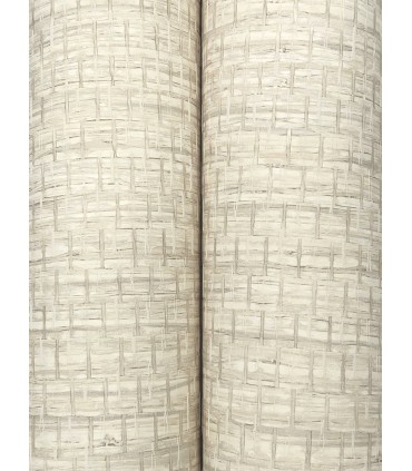 4142-72655 - Plaited Grass Light Grey Wallpaper-Chesapeake