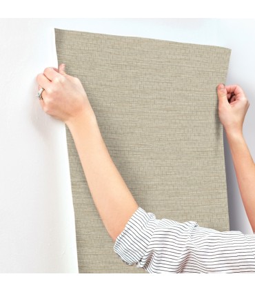 4142-72653 - Plaited Grass Sage Wallpaper-Chesapeake