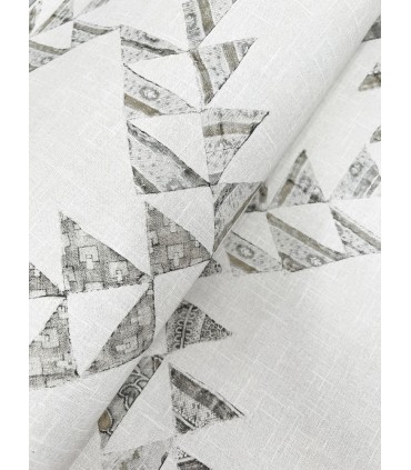 4142-72630 - Scrap Quilt Grey Wallpaper-Chesapeake