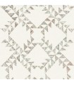 4142-72631 - Scrap Quilt Light Brown Wallpaper-Chesapeake