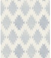 4142-72663 - Stitched Heirloom Indigo Wallpaper-Chesapeake