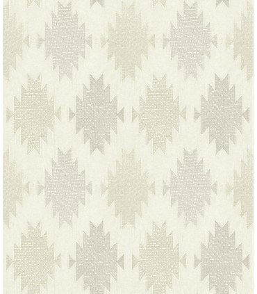 4142-72665 - Stitched Heirloom Moss Wallpaper-Chesapeake