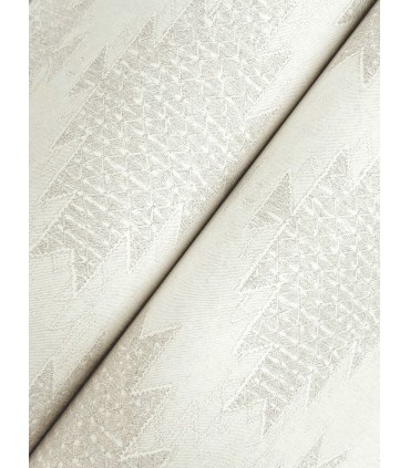 4142-72664 - Stitched Heirloom White Wallpaper-Chesapeake