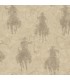 4142-72640 - Stockman Silhouette Khaki Wallpaper-Chesapeake