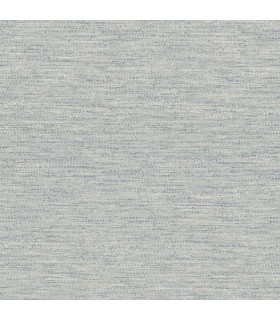 4142-72645 - Wool Texture Light Blue Wallpaper-Chesapeake