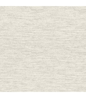 4142-72647 - Wool Texture Light Grey Wallpaper-Chesapeake
