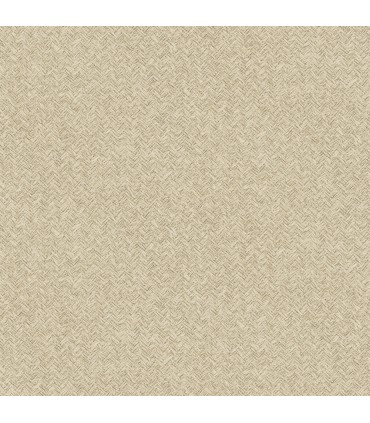 4142-72644 - Woven Basket Wheat Wallpaper-Chesapeake