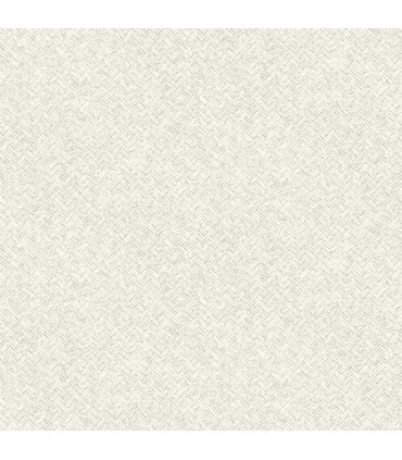 4142-72643 - Woven Basket White Wallpaper-Chesapeake