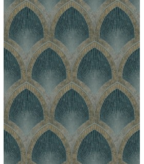 G68085 - Nouveau Scallop Wallpaper-Special FX 2 by Galerie