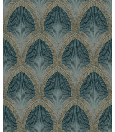 G68085 - Nouveau Scallop Wallpaper-Special FX 2 by Galerie