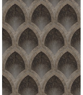 G68087 - Nouveau Scallop Wallpaper-Special FX 2 by Galerie