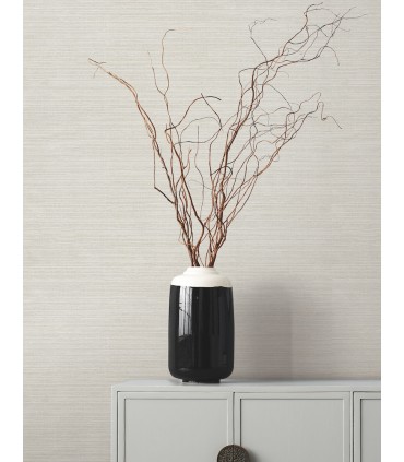 ZA8091N - Amyra Silk White Wallpaper-Tea Garden 2