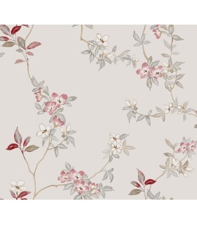 ZA8076 - April Blossom Cream Wallpaper-Tea Garden 2