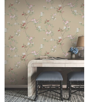 ZA8073 - April Blossom Sand Wallpaper-Tea Garden 2