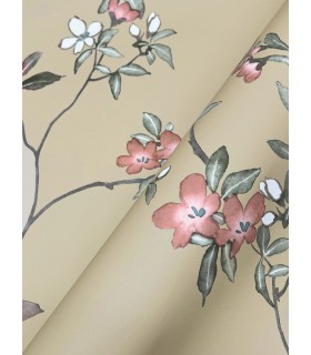 ZA8073 - April Blossom Sand Wallpaper-Tea Garden 2