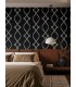 ZA8031 - Ellena Black Wallpaper-Tea Garden 2