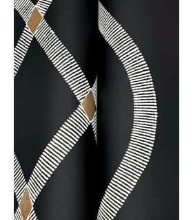 ZA8031 - Ellena Black Wallpaper-Tea Garden 2