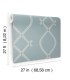 ZA8035 - Ellena Blue Wallpaper-Tea Garden 2