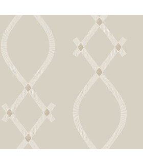 ZA8033 - Ellena Light Grey Wallpaper-Tea Garden 2