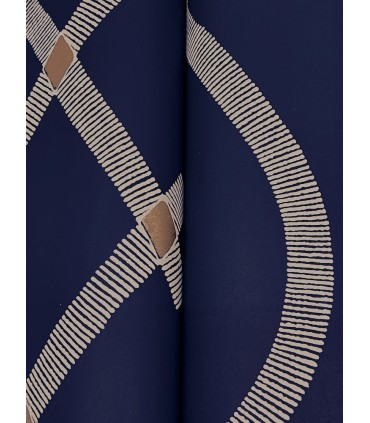 ZA8032 - Ellena Navy Wallpaper-Tea Garden 2