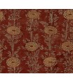 ZA8019 - French Marigold Red & Gold Wallpaper-Tea Garden 2