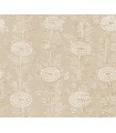 ZA8018 - French Marigold Taupe & Gold Wallpaper-Tea Garden 2