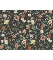 ZA8038 - Kimora's Garden Black Wallpaper-Tea Garden 2
