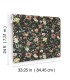 ZA8038 - Kimora's Garden Black Wallpaper-Tea Garden 2